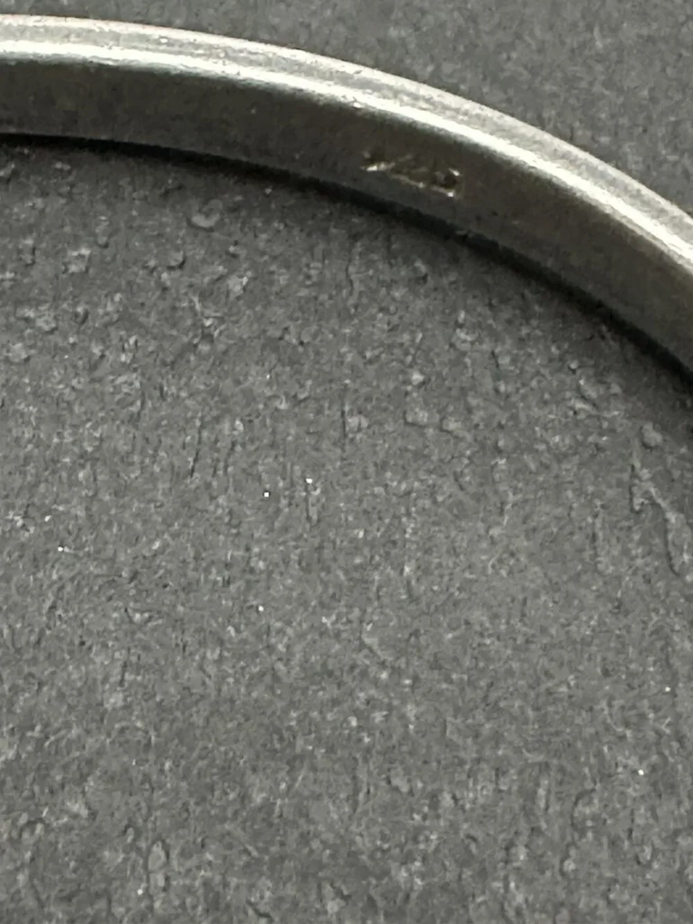 Vintage Sterling Silver Bangle Bracelet Wire Wrapped Horse Shoe Hoop Closure